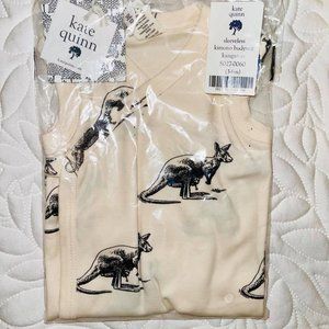 Kate Quinn Short Sleeve Kimono Bodysuit  (3-6m)